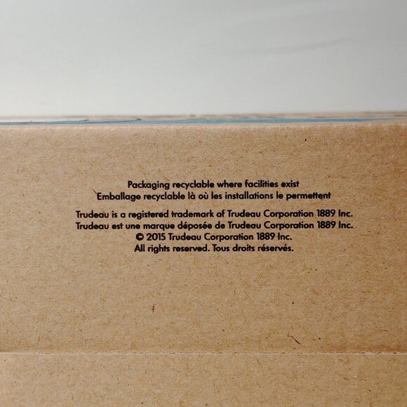 VIA RAIL Stemless Glasses PAIR TRUDEAU Bohemia Set of 2 BNIB European crystallin - Picture 9 of 15